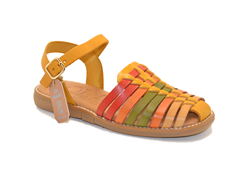 ALMAGRO SANDALO MINORCHINA IN PELLE VAQUETILLA COMBI PANAMA 